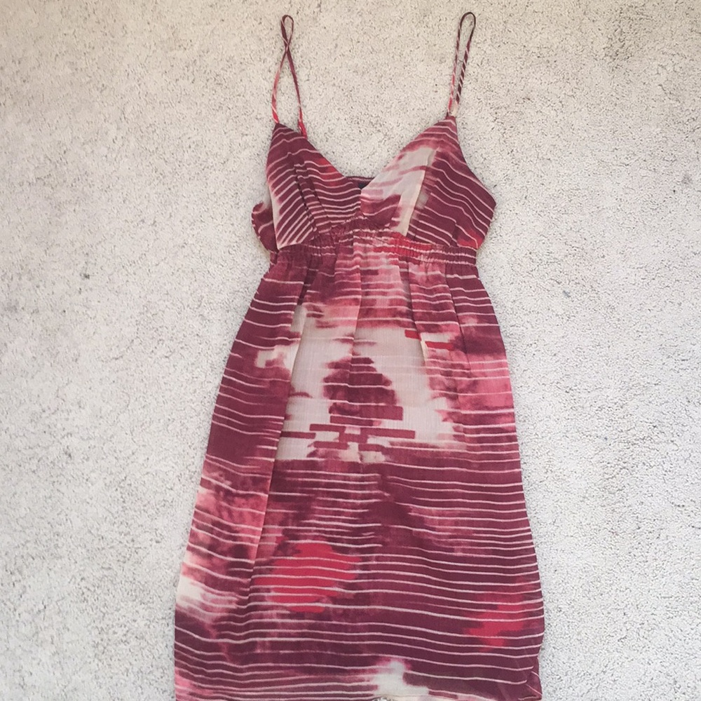 Burgundy Dress